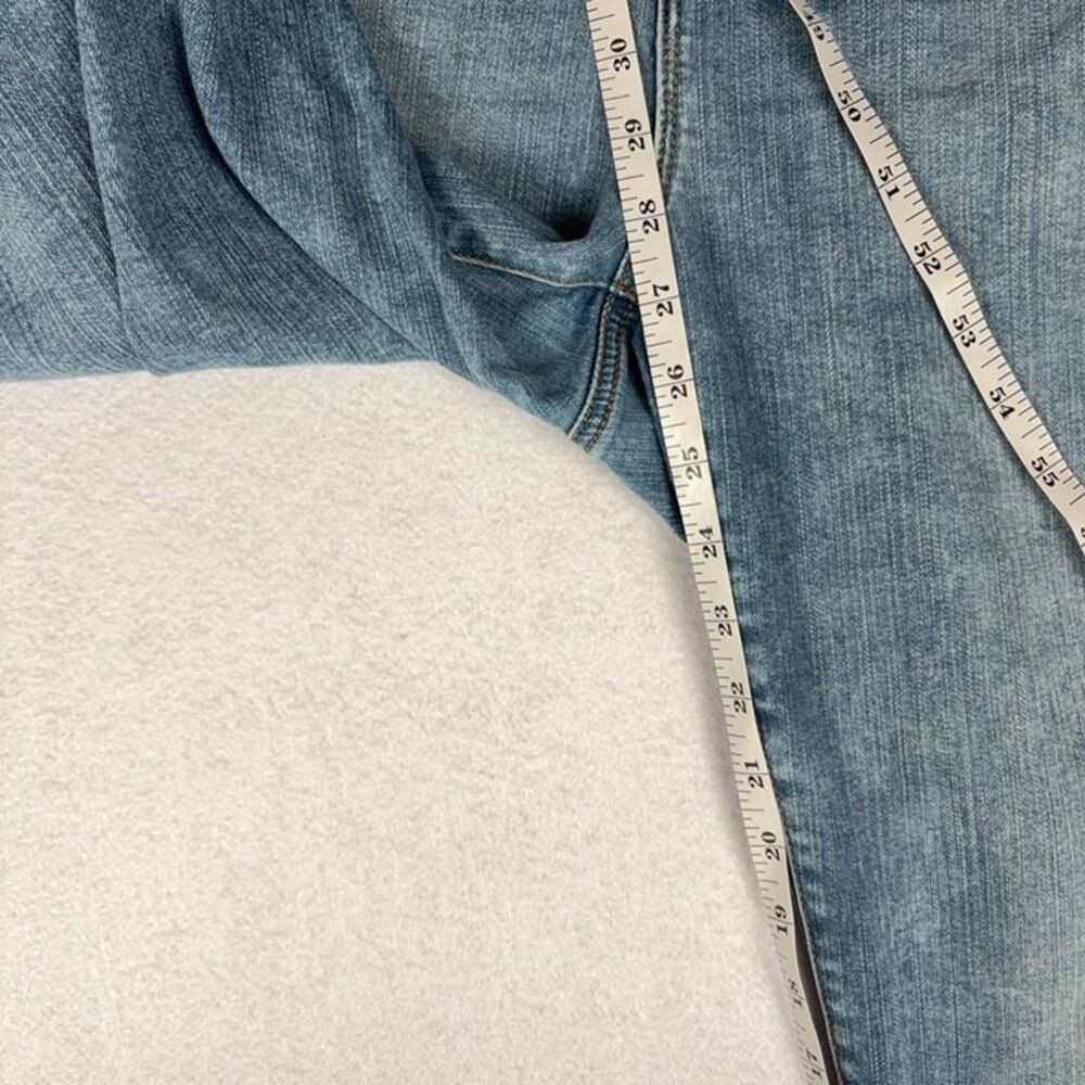 Torrid Bombshell Straight Jeans Women's 38x27 Blue Premium Stretch Mom High Rise - Picture 6 of 10